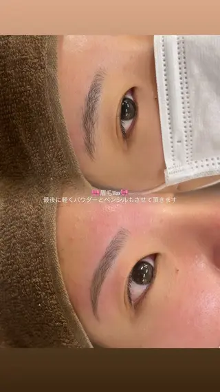 アイブロウ Choco Lash所属・🤍かの🤍 Le'r firstのマツエク・マツパデザイン