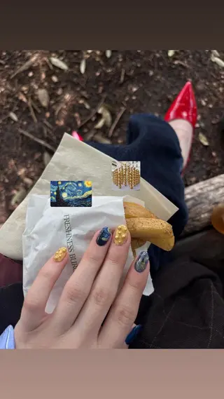 ネイル 土川 芽依奈のネイルデザイン