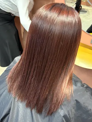 セミロング 垣内 彩伽のヘアスタイル