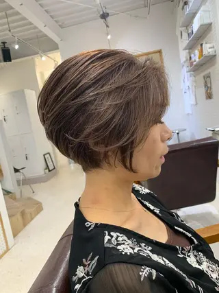 ショート ショート、ボブ特化 長島智彦のヘアスタイル