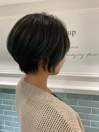 ショート 髪質改善レイヤー/ ボブたんの翔太のヘアスタイル