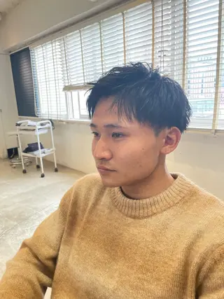 メンズ 無料ショートモデル 募集中❗️秋山ひらいのヘアスタイル