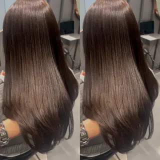 カラー 🐈‍⬛JUMI /透明感カラー/🩶のヘアスタイル