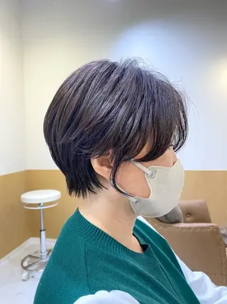 ショート カラー 坂井 茅聖のヘアスタイル