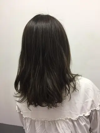 ミディアム カラー 💘透明感カラー💘 沖本 将宏のヘアスタイル