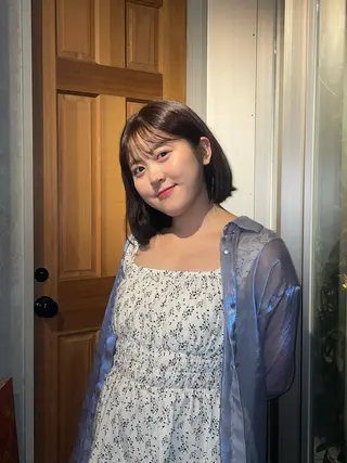 カラー 兼西 菜摘のヘアスタイル