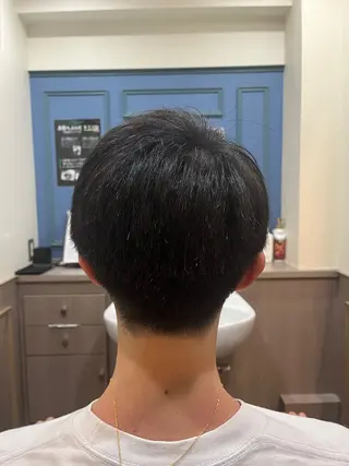 ミディアム 無料メンズカット❗️ 佐藤光のヘアスタイル