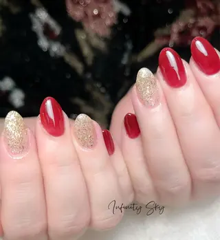 ネイル infinity skyのネイルデザイン