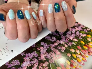 ネイル 625nail 無料P有/春日白水のネイルデザイン