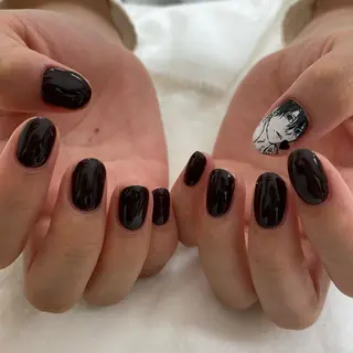 ショート 池袋痛ネイル Nok. 渡辺のネイルデザイン