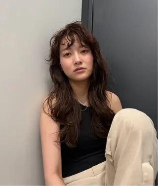 ロング カラー Daisy🎀天神・ 大名サロン🎀Rioのヘアスタイル