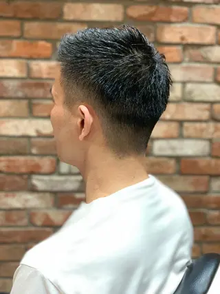 ショート HIROGINZAプレミアムバーバー赤坂店所属・田中 千恩のヘアスタイル
