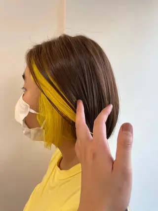 ショート カラー イトウ アキノリのヘアスタイル