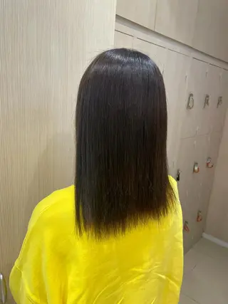 セミロング パーマ 韓国ヘアメイク🎀/ 縮毛矯正✨山本媛香のヘアスタイル