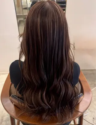 ロング 💖ASUKA 💜/透明感カラーのヘアスタイル