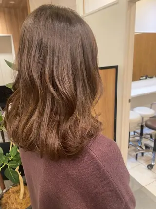 セミロング カラー ヘアアレンジ レイヤー/メンズ🥑 マエダアズミ🥑のヘアスタイル