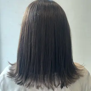 ミディアム カラー 💚 nao💚のヘアスタイル