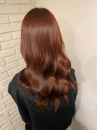 ロング THE DOTS【ザ ドッツ】所属・C H I H A R Uのヘアスタイル