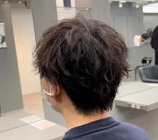 パーマ メンズ OVARL by apish所属・【メンズパーマ】 横田結希のヘアスタイル