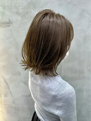 ミディアム Londideal 高橋ヒロシのヘアスタイル