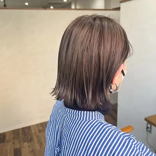 ショート カラー Rounds by LIEN 錦糸町所属・ナチュラルカラー 錦糸町【三橋衿奈】のヘアスタイル