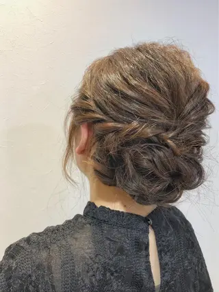 セミロング ヘアアレンジ cofy by melt所属・🍎みついじゅん🍏 ボブ指名No.1のヘアスタイル