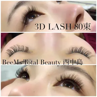 マツエク・マツパ BeeMs 西中島 臼井のマツエク・マツパデザイン