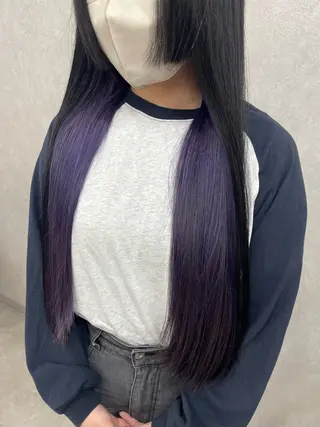 カラー 【店長】インナー指名 No.1戸塚優思のヘアスタイル