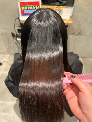 ミディアム Lafith hair SHIN 大分店所属・Lafith ミネオアリサのヘアスタイル