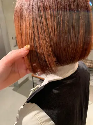 ミディアム レイヤー/韓国ヘア 杉浦結梨のヘアスタイル