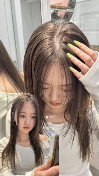 ロング 捺葵 @72tomi__のヘアスタイル
