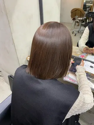 ショート カラー メンズカット/パーマ 艶カラーTAIGA︎のヘアスタイル