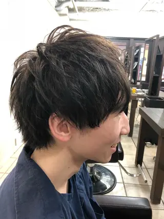 カラー メンズ カ レラのヘアスタイル