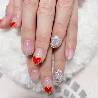 ネイル The Best Beauty受付担当のヘアスタイル