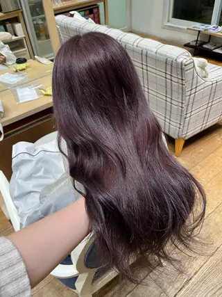 ロング カラー 暖色カラー/似合わせ カット/名古屋/辻のヘアスタイル