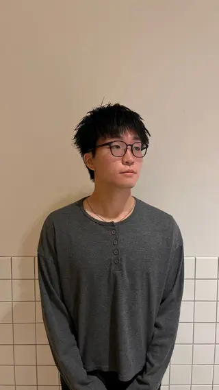 ショート メンズ GO TODAY SHAiRE SALON NU茶屋町店所属・メンズ特化 河内翔吾のヘアスタイル