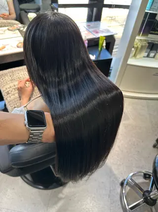 ロング 髪質改善 中川　翔のヘアスタイル