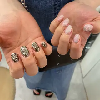 ネイル 【DELICAT】 溝の口店　KUMIのネイルデザイン