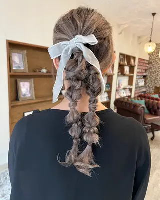 ヘアアレンジ Well所属・sato harunaのヘアスタイル