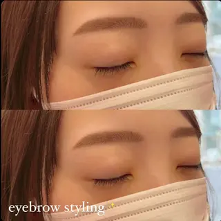 アイブロウ 森 奈菜のマツエク・マツパデザイン