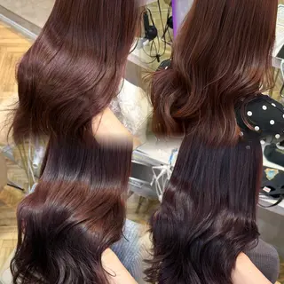 ロング 韓国ヘア/艶髪/ 透明感カラー/つぐみのヘアスタイル