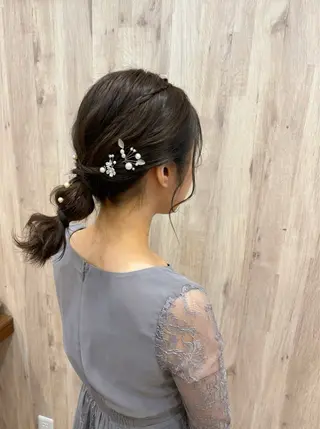 ヘアアレンジ 竹村 恵功代のヘアスタイル