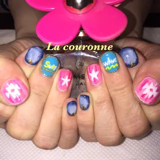 ネイル Lacouronne NATSUMIのネイルデザイン