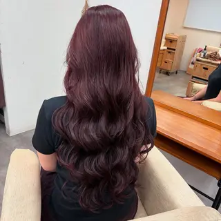 ロング moremuu所属・松村 舞桜のヘアスタイル