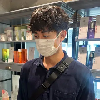 パーマ メンズ yui 🎀 Men's 特化のヘアスタイル