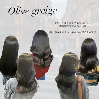 セミロング カラー 【カラー指名No 1✨】原田響のヘアスタイル