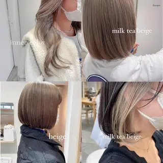 ミディアム カラー得意【梅田】 瀧本友梨乃のヘアスタイル