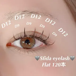 マツエク・マツパ Sfida  eyelash所属・Sfida 吉祥寺 マツエク/パーマのマツエク・マツパデザイン