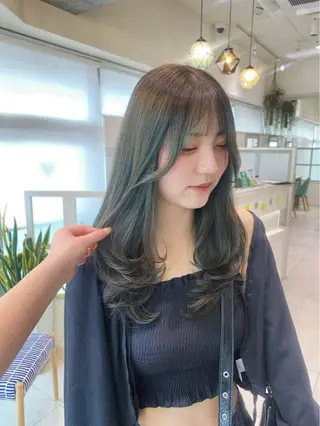 ロング 個性派ヘアアレンジ 🎀✨Ainaのヘアスタイル
