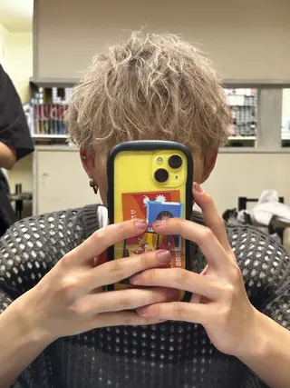 パーマ ヘアアレンジ メンズ メンズ特化ツヤ髪特化 一宮/矢島大樹のヘアスタイル